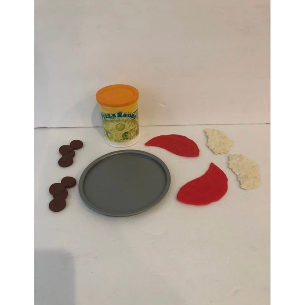 Vintage‎ 1988 Fisher Price Fun with Food Pizza Lot